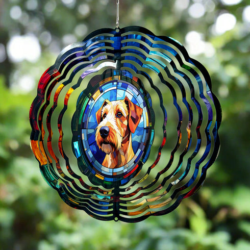 Welsh Terrier Wind Spinner